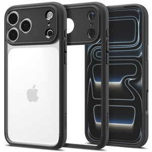 Spigen iPhone 18 Pro Max Ultra Hybrid - Matte Black - product view 2