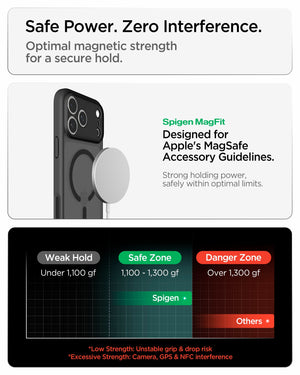 Spigen iPhone 18 Pro Max Ultra Hybrid Matte (MagFit) - Frost Black - feature illustration 60