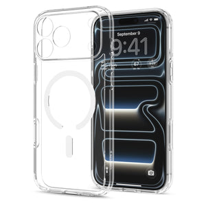 Spigen iPhone 18 Pro Ultra Hybrid (MagFit) - Clear White - case detail 61