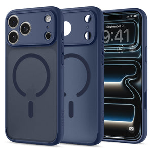 Spigen iPhone 18 Pro Max Ultra Hybrid Matte (MagFit) - Frost Deep Blue - product view 33