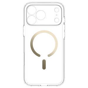 Spigen iPhone 18 Pro Ultra Hybrid (MagFit) - Clear Gold - case detail 10