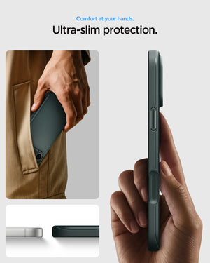 Spigen iPhone 18 Pro Max Thin Fit (MagFit) - Abyss Green - feature illustration 54