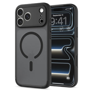 Spigen iPhone 18 Pro Max Ultra Hybrid Matte (MagFit) - Frost Black - case detail 15