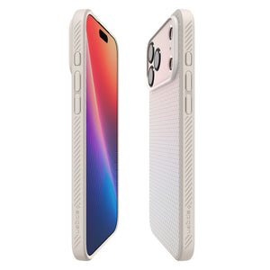 Spigen iPhone 18 Pro Max Liquid Air - Natural Titanium - case detail 32