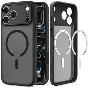 Spigen iPhone 18 Pro Max Ultra Hybrid Matte (MagFit) - Frost Black - product view 1