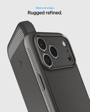 Spigen iPhone 18 Pro Rugged Armor (MagFit) - Gray - feature illustration 25