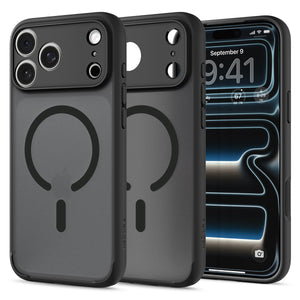 Spigen iPhone 18 Pro Max Ultra Hybrid Matte (MagFit) - Frost Black - product view 5