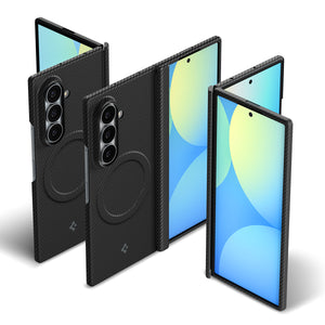 Spigen Galaxy Z Fold 8 Ultra Case Air Skin Aramid MagFit - Black - image 6