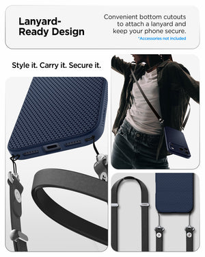 Spigen iPhone 18 Pro Liquid Air - Navy Blue - feature illustration 52
