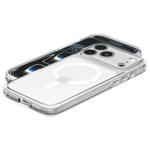 Spigen iPhone 18 Pro Ultra Hybrid (MagFit) - Clear White - case detail 55