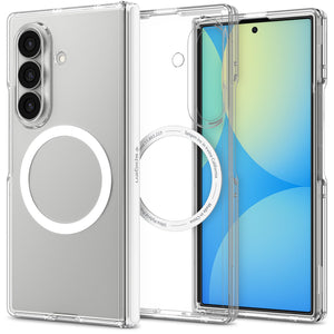 Spigen Galaxy Z Fold 8 Ultra Case Ultra Hybrid Pro MagFit - Clear White - image 2