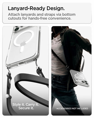 Spigen iPhone 18 Pro Ultra Hybrid Matte (MagFit) - Frost White - feature illustration 94