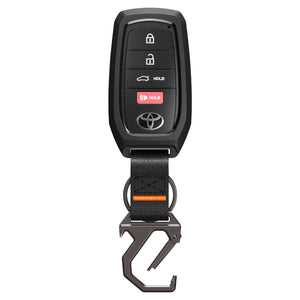 Spigen TK100 Toyota key fob front and back view