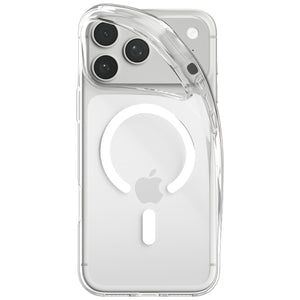 Spigen iPhone 18 Pro Liquid Crystal MagFit - Clear White - case detail 8