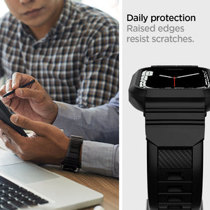 Spigen Apple Watch Series (45mm/44mm) Case + Case Rugged Armor Pro view 13