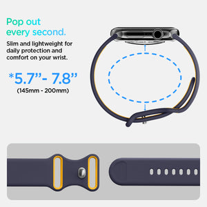 Spigen Apple Watch 42/41/40/38mm Band – Nano Pop – Blueberry Navy – detail image 16