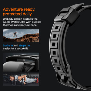 Spigen Apple Watch Ultra 3/2/1 (49mm) Case + Case Rugged Armor Pro view 16