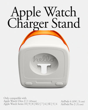 Spigen Classic C1 Apple Watch charger stand - Tangerine - image 16