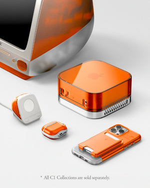 Spigen Classic C1 Apple Watch charger stand - Tangerine - image 15