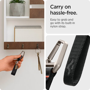 Spigen Universal Key Ring and Strap – Carabiner — product fit, construction or installation view 12