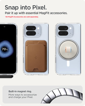 Spigen Pixel 10 Pro Fold Case Ultra Hybrid Metal Ring (MagFit) view 8