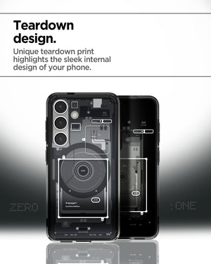 Spigen Galaxy S25 Case Ultra Hybrid MagFit Zero One view 13