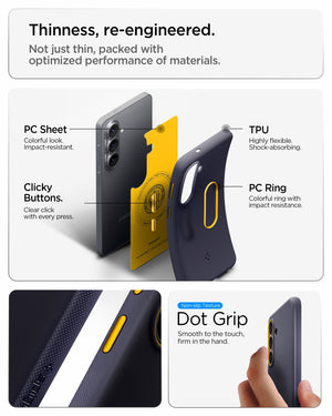 Spigen Galaxy S26 Case – Nano Pop (MagFit) – Blueberry Navy – product image 14