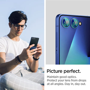Spigen Galaxy Z Flip 7 Lens Protector Optik Pro EZ Fit (2 Pack) view 8