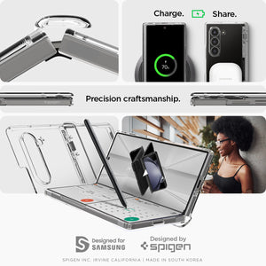 Spigen Galaxy Z Fold 6 Case - Ultra Hybrid Pro – Crystal Clear – product image 12