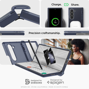 Spigen Galaxy Z Fold 6 Case - Ultra Hybrid Pro – Crystal Clear – product image 35