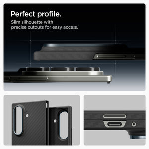 Spigen Galaxy Z Fold 7 Case Air Skin Aramid view 12