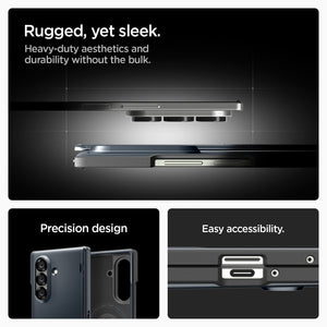 Spigen Galaxy Z Fold 7 Case – Slim Armor Pro (MagFit) – Metal Slate – product image 21
