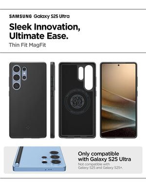 Spigen Galaxy S25 Ultra Case - Thin Fit MagFit – Black – product image 14
