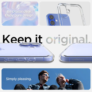 Spigen iPhone 16 Case – Ultra Hybrid – Crystal Clear – detail image 4