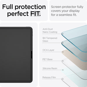 Spigen iPad Air 11-inch (2024–2026) Screen Protector Paper Touch EZ Fit (1 Pack) view 12