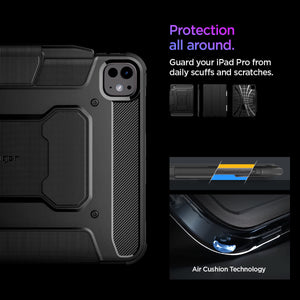 Spigen iPad Pro 11” (2025/2024) Tablet Case Rugged Armor Pro view 14