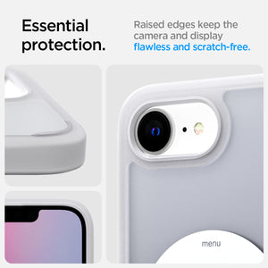 Spigen iPhone 17e and iPhone 16e Case – Ultra Hybrid Classic (MagFit) – Classic Silver – detail image 11