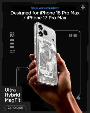 Spigen iPhone 18 Pro Max Ultra Hybrid Zero One (Mag Fit) - Zero One Natural Titanium - image 7