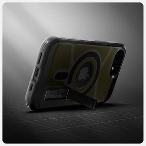Spigen iPhone 17e and iPhone 16e Case – Tough Armor (MagFit) – Frost Black – detail image 13