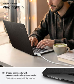 Spigen MacBook Air 15-inch M5/M4/M3/M2 Case - Urban Fit - Black - ACS06958 7