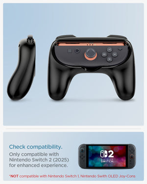 Nintendo Switch 2 compatibility guide for Spigen NS100 Joy-Con Grip