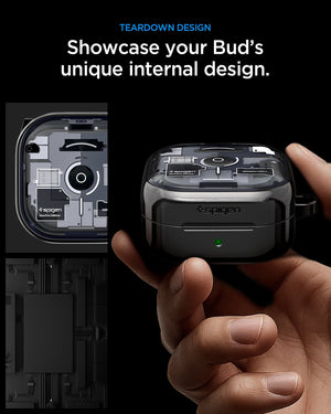 Spigen Galaxy Buds 4 Case - Ultra Hybrid Zero One - Zero One Black - image 10