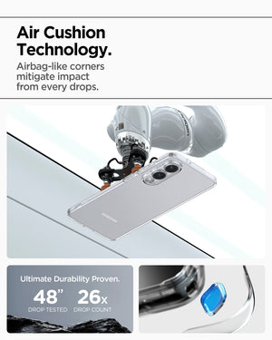 Spigen Galaxy S25 Edge Case – Liquid Crystal – Crystal Clear – product image 17