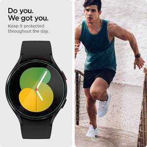 Spigen Galaxy Watch 5/4 (44mm) Screen Protector GLAS.tR EZ Fit (2 Pack) view 2