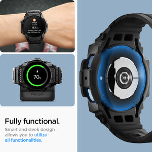Spigen Galaxy Watch 7 (44mm) Case+Band Case Rugged Armor Pro view 16
