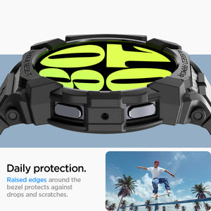 Spigen Galaxy Watch 7 (44mm) Case+Band Case Rugged Armor Pro view 17