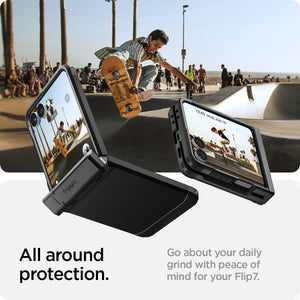 Spigen Galaxy Z Flip 7 Case – Tough Armor Pro (MagFit) – Black – product image 21