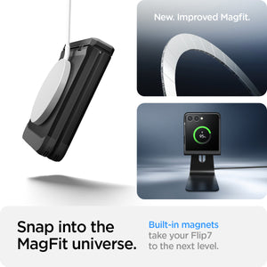 Spigen Galaxy Z Flip 7 Case – Tough Armor Pro (MagFit) – Black – product image 22