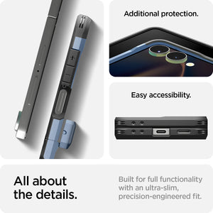 Spigen Galaxy Z Flip 7 Case – Tough Armor Pro (MagFit) – Sierra Blue – product image 11