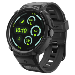 Spigen Google Pixel Watch 4 (45mm) Case + Band + Stand Watch Band Rugged Armor Pro (V2) view 2